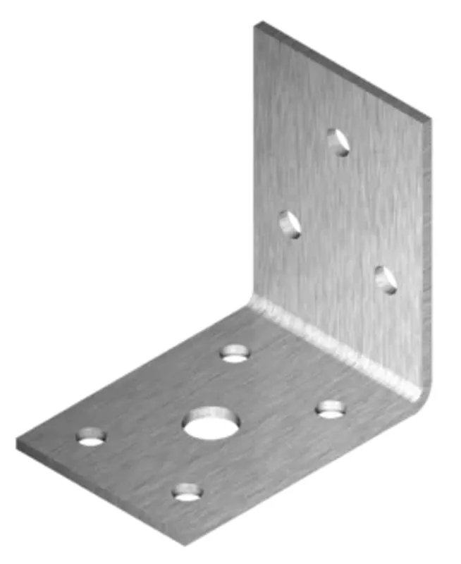 KULMARAUTA 50 x 50 x 35 x 2,0 mm RUOSTUMATON A2 Kausialennus