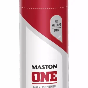 Tukkuhinta SPRAYMAALI PUNAINEN ACRYLCOMP 3020 400ml MASTON