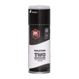 Pakollinen (Must-Have) Spraymaali 2K Two 400 ml Syvänmusta matta RAL9005