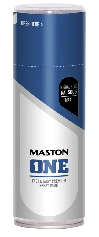 Aito SPRAYMAALI ONE SININEN RAL5005 400ml MASTON ACRYLCOMP MATTA