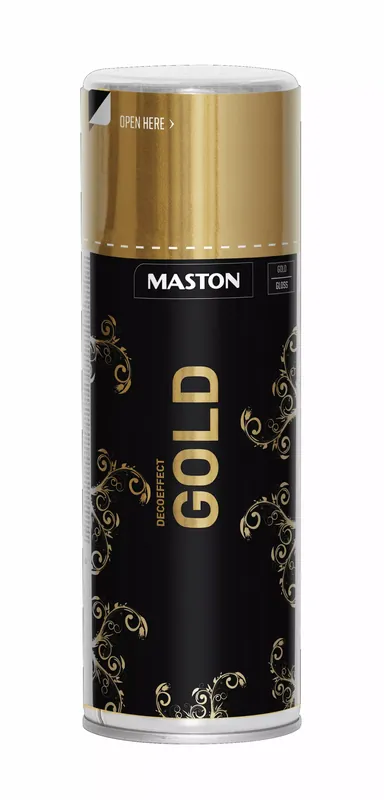 Uusi Kokoelma SPRAYMAALI KULTA 400ML METALLIC MASTON