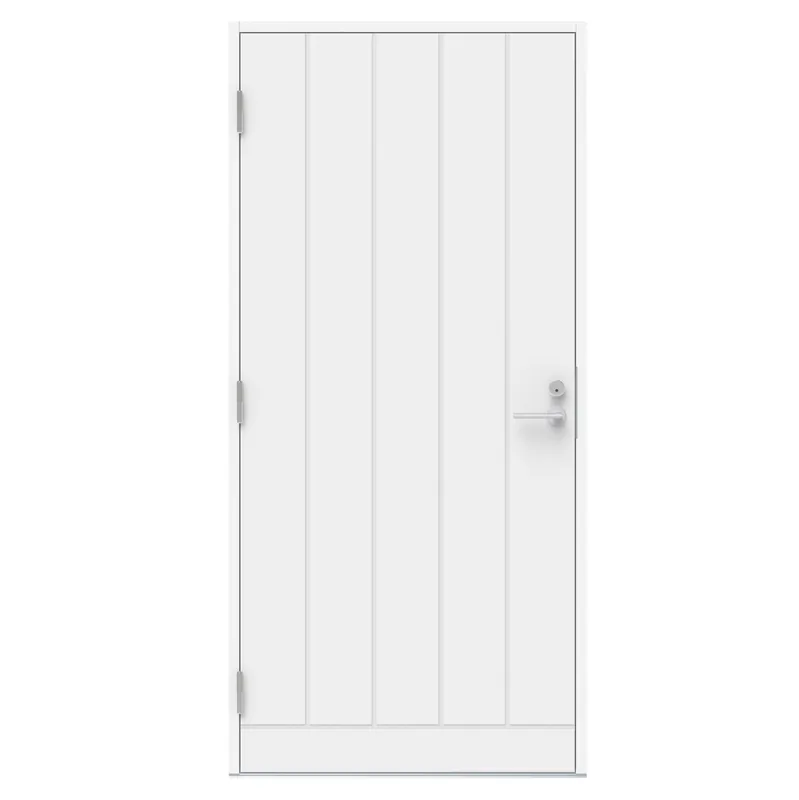 Ulko-ovi Pihla Vieno S24, 9-10x21, valkoinen Aito