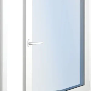 Pakollinen (Must-Have) Seicom Classic DK 2K 2-lasinen kippi-ikkuna, PVC, A-malli, leveys 1300 mm