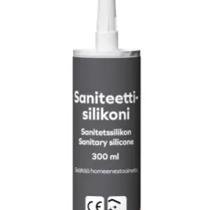 Uutuus Saniteettisilikoni Fescon väritön 300 ml