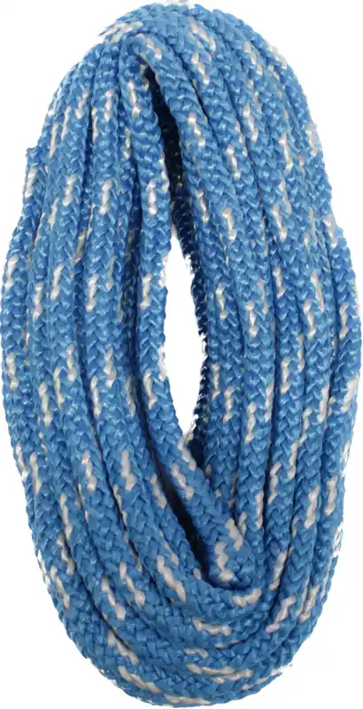 Polypropeeniköysi Piippo palmikoitu sin/valk 10mm x 25m Aito