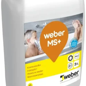 Kosteussulku Weber MS+ 3l Tilaa Heti