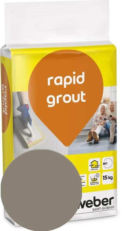 Saumalaasti Weber Rapid Grout 35 Khaki 15 kg Paras Hinta