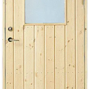 Vain Tänään Varaston ovi Jabo 18° suora paneeli 80x190cm 2-lasi vasen