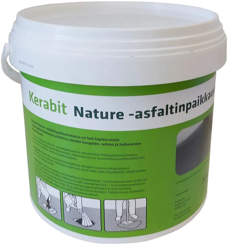 Flash-Tarjous Asfaltinpaikkausmassa Kerabit Nature 20 kg