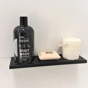 ZmART Square saippuahylly mattamusta Uusi Malli